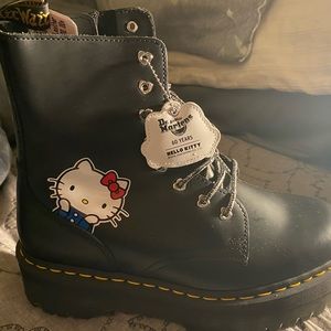 Brand New Dr. Martens boots colab with Hello Kitty